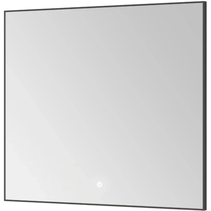 Зеркало Boheme Modern 80x70 543-080-GM с подсветкой Оружейная сталь с сенсорным выключателем и подогревом стекло