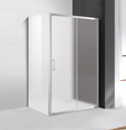 Душевая стенка Cezares Molveno FIX 90 MOLVENO-FIX-90-P-Cr профиль Хром стекло матовое