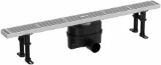 Душевой лоток Allen Brau Reality 85 9.50030.BN с решеткой цвет Никель браш