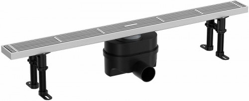 Душевой лоток Allen Brau Reality 85 9.50030.BN с решеткой цвет Никель браш