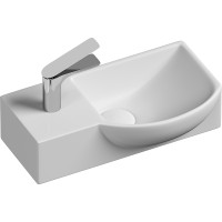 Раковина Ceramicanova Element 40 R CN6039R Белая фарфор подвесная
