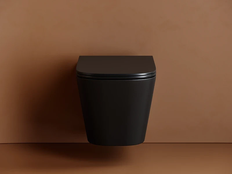 Унитаз Ceramicanova Union CN4009TMB подвесной Черный матовый с сиденьем Микролифт фарфор подвесной