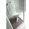 Душевая кабина Orans 120x90 L 89105ls с баней профиль Белый задние стенки Белые