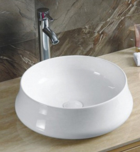 Раковина-чаша CeramaLux 50 9426 Белая фаянс накладная