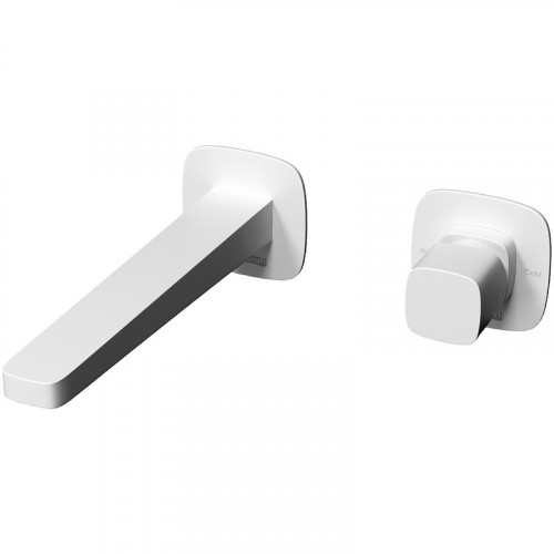 Смеситель для раковины WasserKRAFT Saale A9551.316 Белый матовый латунь встраиваемый