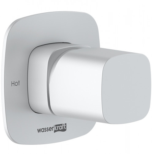 Смеситель для раковины WasserKRAFT Saale A9551.316 Белый матовый латунь встраиваемый