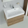 Раковина Ravak 10° 65 XJI01165000 Белая искусственный камень (литьевой мрамор) подвесная, полувстраиваемая