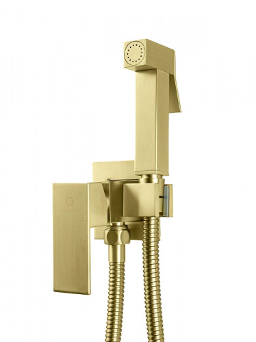 Гигиенический душ со смесителем FILARETE Fing FL101MG цвет Золото матовое