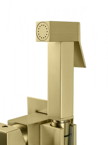 Гигиенический душ со смесителем FILARETE Fing FL101MG цвет Золото матовое
