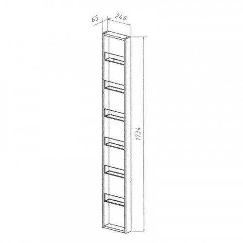 Органайзер для пенала Бриклаер Форест 25 4627125414688 Дуб золотой МДФ / ЛДСП