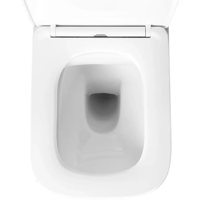 Комплект унитаза Aquatek Либра New AQ1148N-00 с инсталляцией Grohe Rapid SL 38721001 с сиденьем Микролифт и клавишей смыва Хром фарфор подвесной