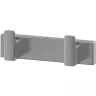 Двойной крючок Whitecross Cubo nickel brushed CU2412NIB Брашированный никель