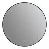 Зеркало Art&Max Sanremo 80 AM-San-800-DS-F-Nero с подсветкой цвет Черный с сенсорным выключателем