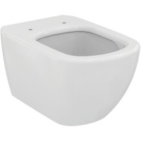 Комплект унитаза с инсталляцией Ideal Standard Tesi Aqua Blade TT00002/121AA с сиденьем Микролифт и клавишей смыва Хром фарфор подвесной