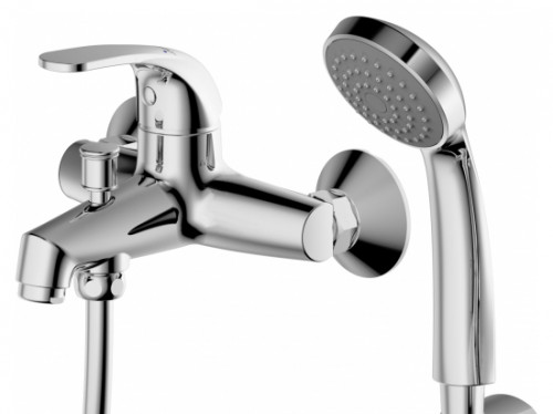 Смеситель для ванны Bravat Fit F6135188CP-B-RUS Хром латунь на стену