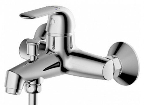Смеситель для ванны Bravat Fit F6135188CP-B-RUS Хром латунь на стену