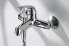 Смеситель для ванны Bravat Fit F6135188CP-B-RUS Хром латунь на стену