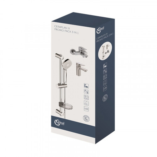 Комплект смесителей Ideal Standard Ceraplan III BD005AA Хром латунь