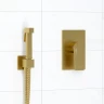 Гигиенический душ со смесителем WasserKRAFT Aisch 5500 A5551.184.237.213 цвет Золото матовое