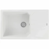 Кухонная мойка Alveus Granital Record 40 G11 Arctic 780x480x180 1144964 Белая искусственный камень (литьевой мрамор) встраиваемый