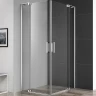 Душевой уголок Cezares Slider 110х100 SLIDER-AH-2-90/100-100/110-C-Cr профиль Хром стекло прозрачное