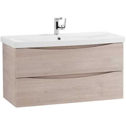 Тумба под раковину BelBagno Marino-Cer 100 MARINO-CER-1000-2C-SO-RG-P подвесная Rovere Grigio МДФ / ЛДСП