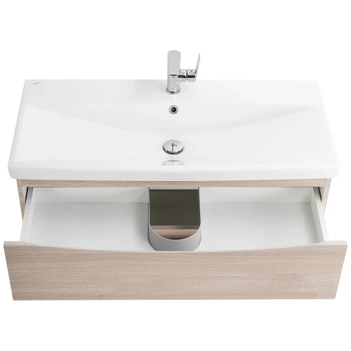 Тумба под раковину BelBagno Marino-Cer 100 MARINO-CER-1000-2C-SO-RG-P подвесная Rovere Grigio МДФ / ЛДСП