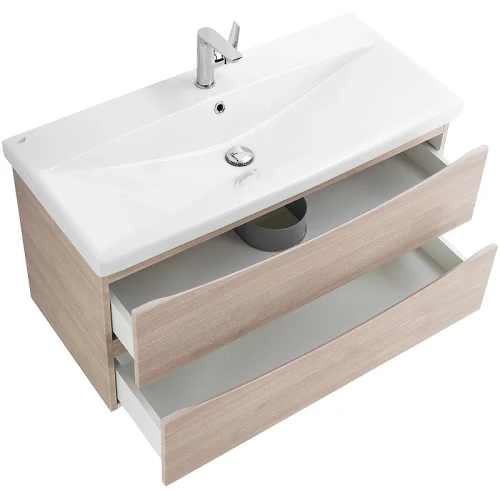 Тумба под раковину BelBagno Marino-Cer 100 MARINO-CER-1000-2C-SO-RG-P подвесная Rovere Grigio МДФ / ЛДСП