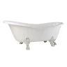 Ванна из искусственного камня Veragio Gialetta 170x80 26931 ножки Хром