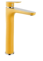 Смеситель для раковины Fiore Kevon Chic 81YX8119 цвет Хром Желтый
