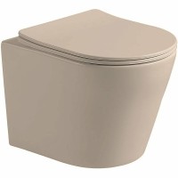 Унитаз Vincea Piatti VT1-11SMC подвесной Капучино матовый с сиденьем Микролифт фарфор подвесной