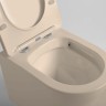 Унитаз Vincea Piatti VT1-11SMC подвесной Капучино матовый с сиденьем Микролифт фарфор подвесной