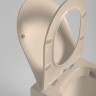 Унитаз Vincea Piatti VT1-11SMC подвесной Капучино матовый с сиденьем Микролифт фарфор подвесной
