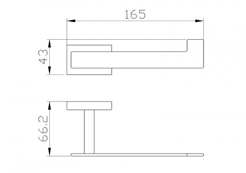 Держатель туалетной бумаги Wonzon &amp; Woghand Flat WW-9716 цвет Хром