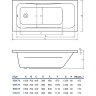 Акриловая ванна Koller Pool Edge 170х70 без гидромассажа