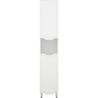 Шкаф пенал Corozo Мирра 35 SD-00001517 Белый МДФ / ЛДСП