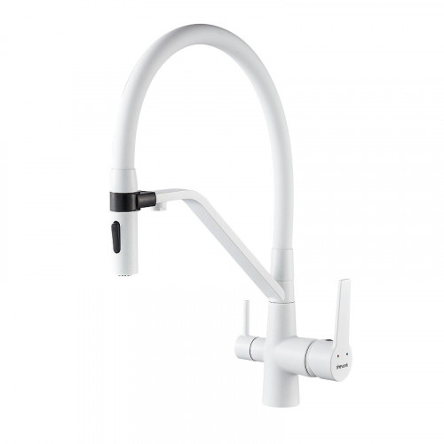 Смеситель для кухни Shevanik S278C цвет Белый