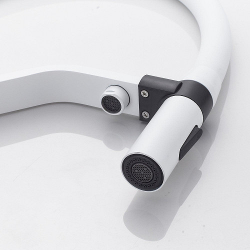 Смеситель для кухни Shevanik S278C цвет Белый