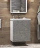 Тумба с раковиной Vigo Geometry 50 tn.bsf.GEO.FOS.50.2Y бетон-com цвет Бетон Белый