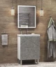 Тумба с раковиной Vigo Geometry 50 tn.bsf.GEO.FOS.50.2Y бетон-com цвет Бетон Белый