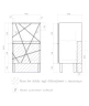 Тумба с раковиной Vigo Geometry 50 tn.bsf.GEO.FOS.50.2Y бетон-com цвет Бетон Белый