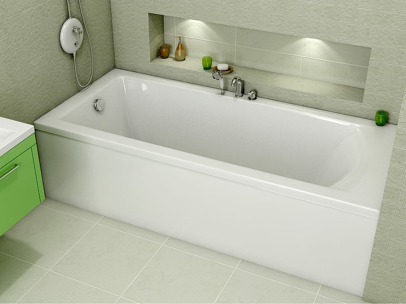 Акриловая ванна Vayer Savero 160x70 Гл000009892 без гидромассажа