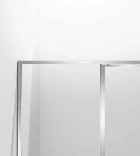 Душевая дверь Vincea Slim 120 VDP-4SL120CL профиль Хром стекло прозрачное