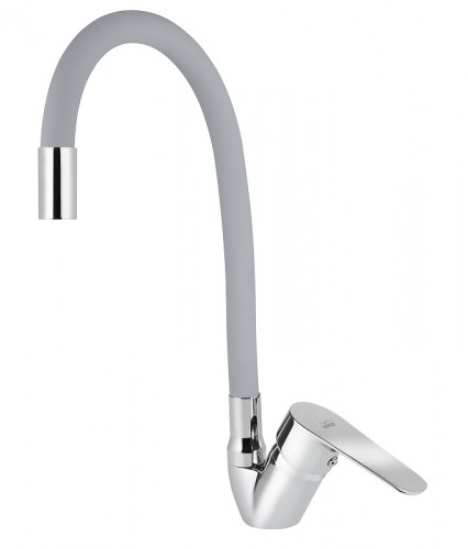 Смеситель для кухни Viko V-4168 цвет Хром Серый