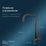 Смеситель для кухни AM.PM Like F8006022 Черный латунь