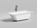 Ванна из искусственного камня Salini Орланда Кит 170x80 102116G цвет Белый глянцевый