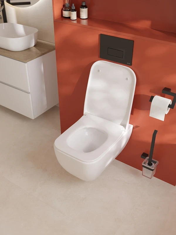 Унитаз Vitra Shift 7742B003-0075 подвесной цвет Белый без сиденья