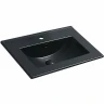 Раковина Vincea 60 VBS-13960MB Черная матовая фарфор полувстраиваемая