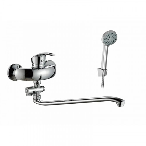 Смеситель для ванны D-Lin D140401-6 универсальный цвет  Хром