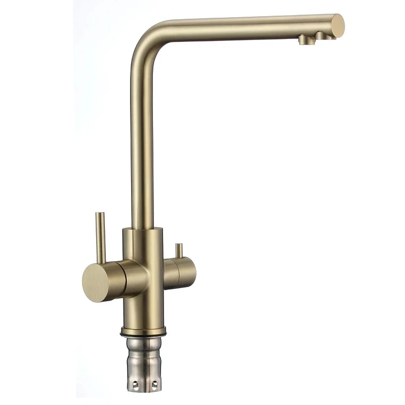 Смеситель для кухни Fmark FS0962C цвет Бронза